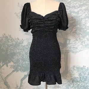 Haute Monde Polka Dot Dress (M)
